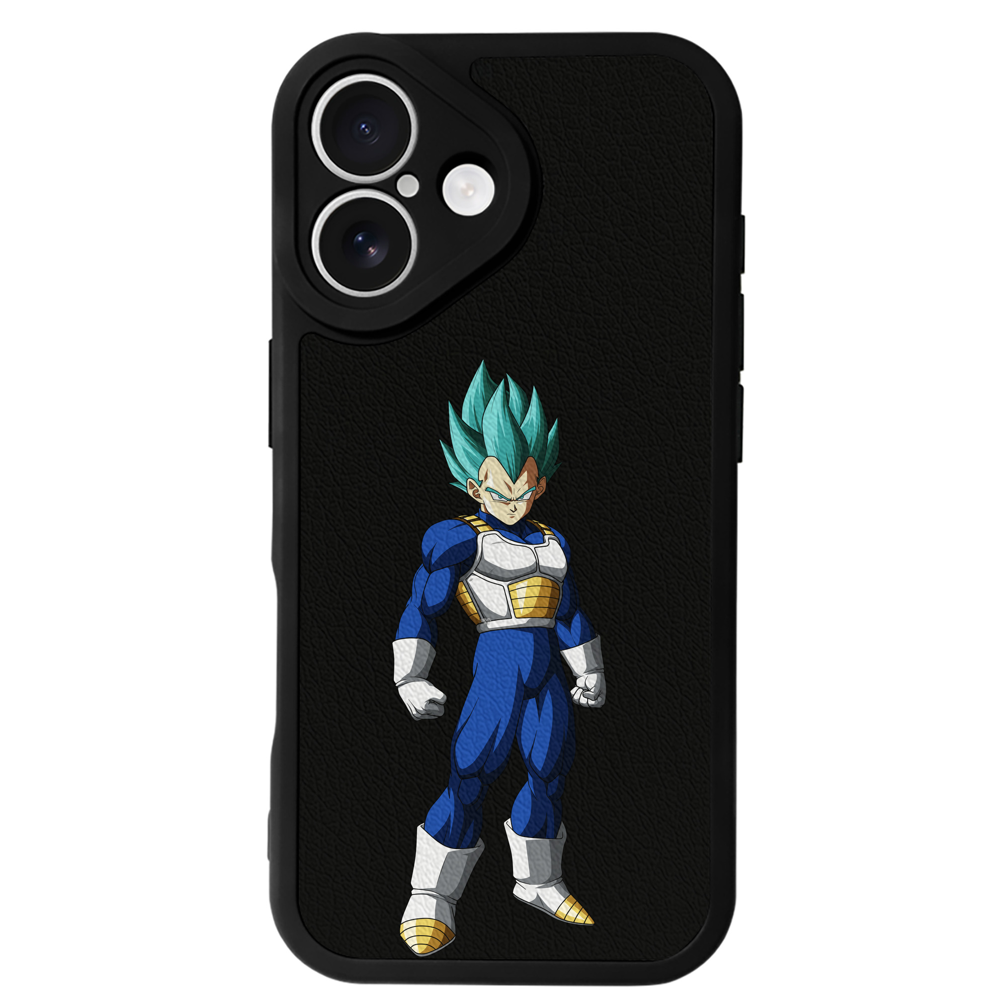 （画像用） ドラゴンボール ベジータ四世（Bejīta Yonsei）DRAGON BALL Vegeta IV 【iPhone 16シリーズ対応】シリコンスマホケース（レザー調） 材質：シリコン